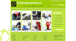 Desktop Screenshot of buitensportwinkel.nl